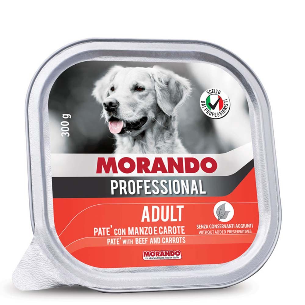 Morando Professional Dog Βοδινό & Καρότο 300gr