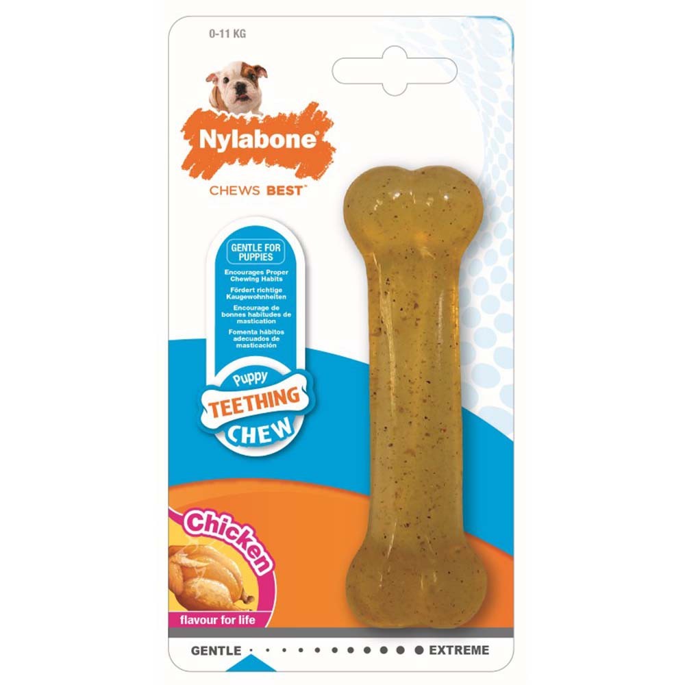 Nylabone Puppy Bone - Chicken