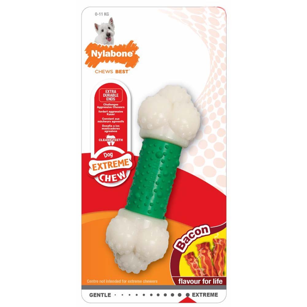 Nylabone Extreme Double Action - Bacon