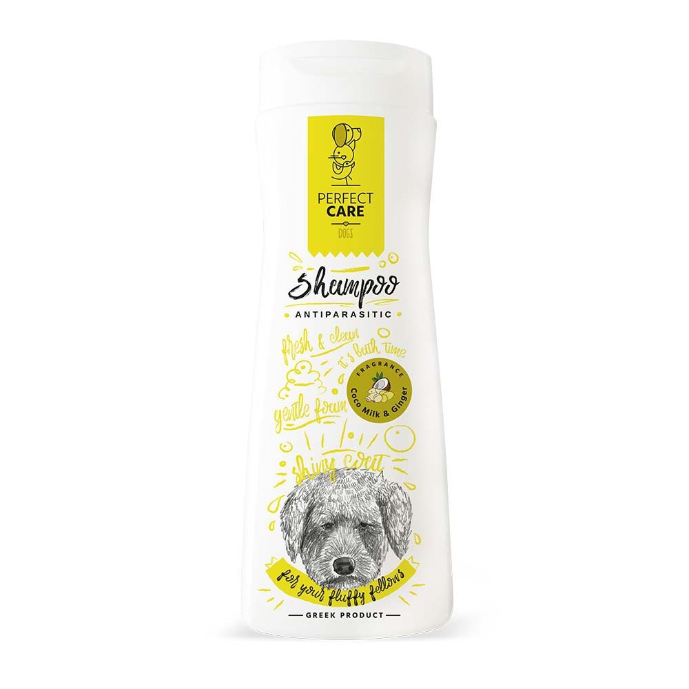 PERFECT CARE SHAMPOO DOG ANTIPARASITIC COCO MILK & GINGER 400ml