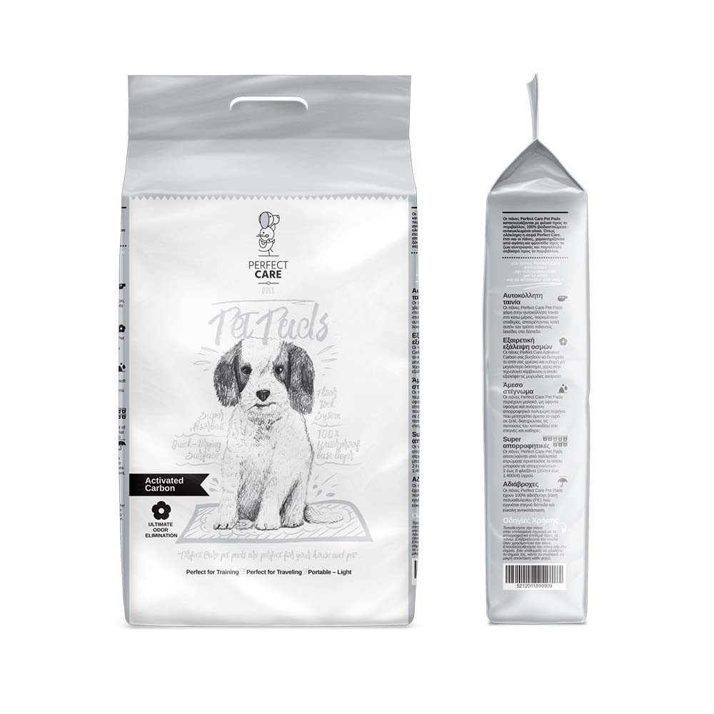 PERFECT CARE PET PADS CARBON 60x60 (10 τμχ)