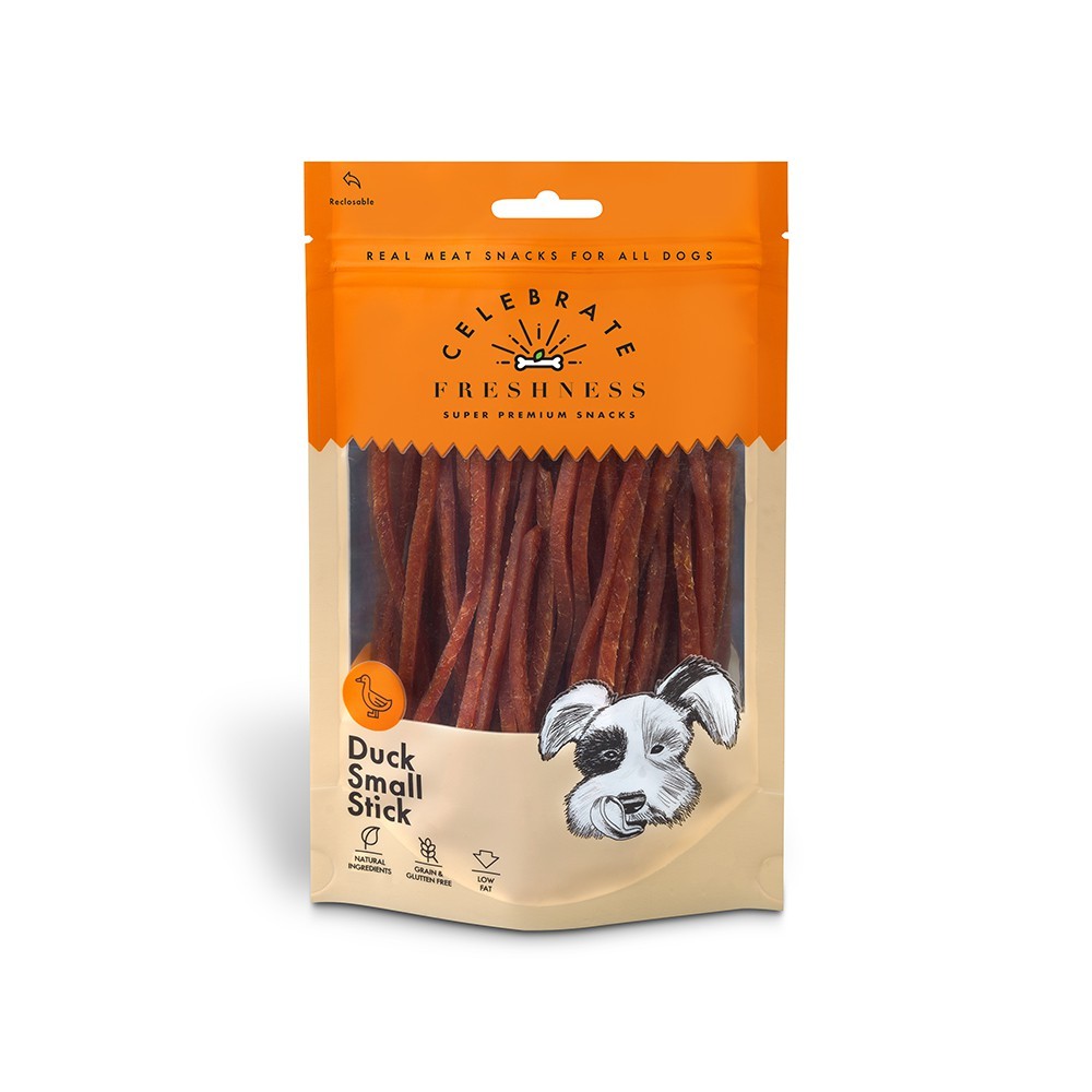 CELEBRATE FRESHNESS DUCK SMALL STICKS 100gr