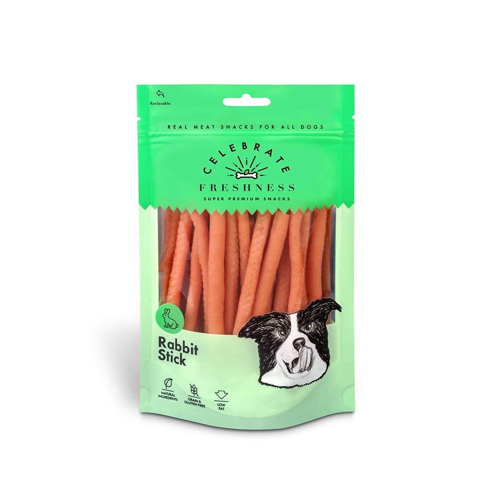 CELEBRATE FRESHNESS RABBIT STICKS 100gr