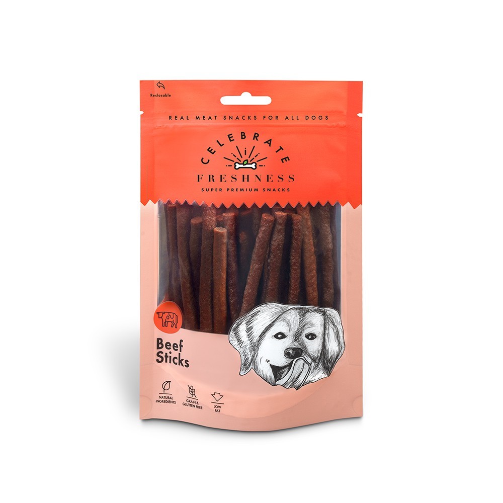 CELEBRATE FRESHNESS BEEF STICKS 100gr