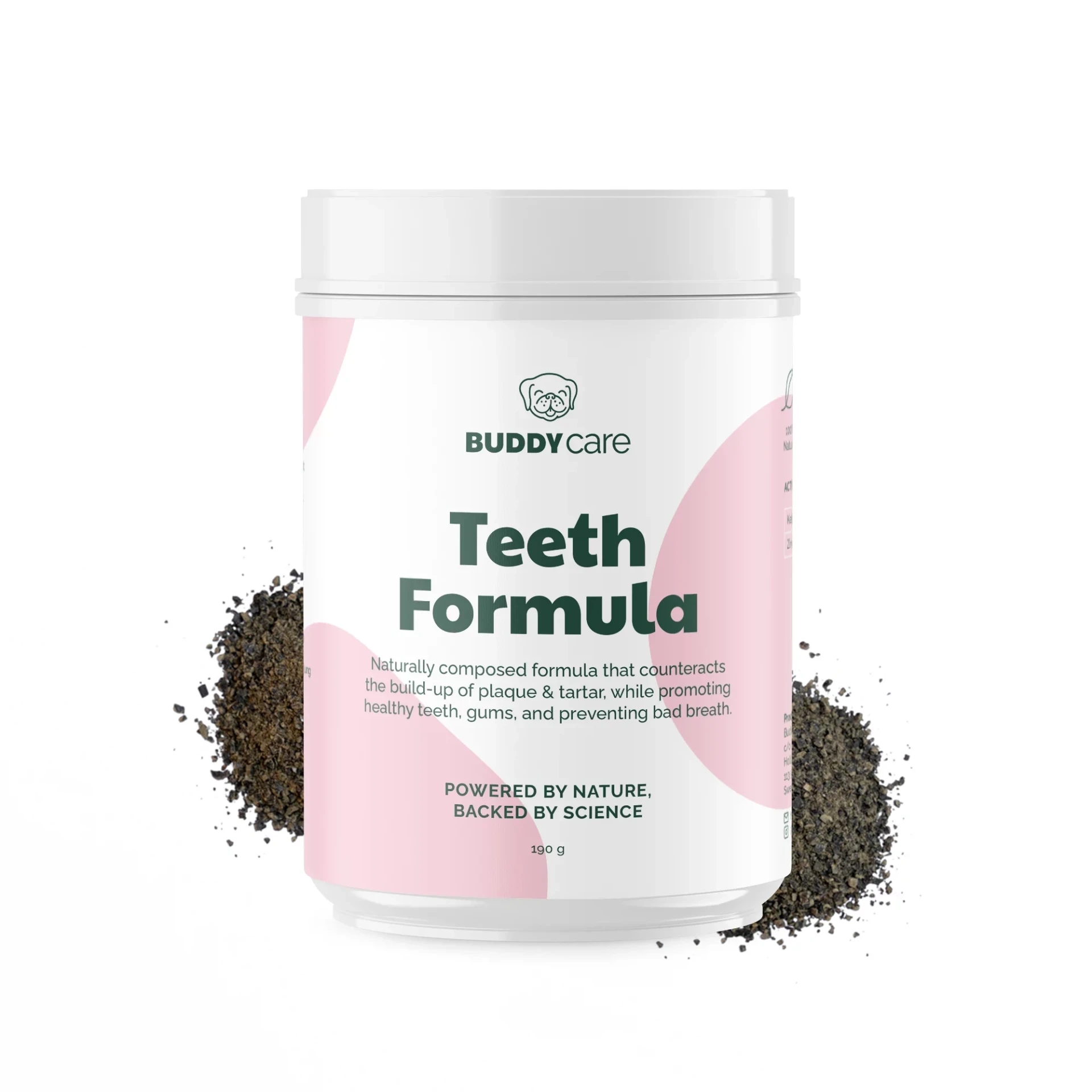 BUDDY CARE "TEETH FORMULA" Υγιή δόντια και ούλα 190gr