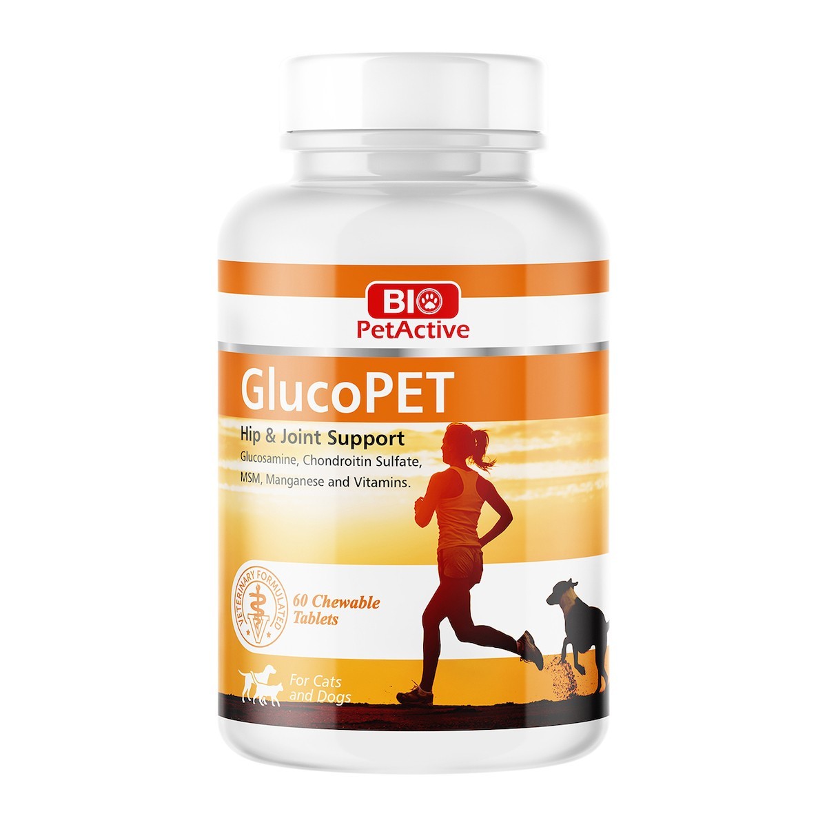 GLUCOPET HIP & JOINT SUPPORT FOR DOGS & CATS 60 tabs 90gr