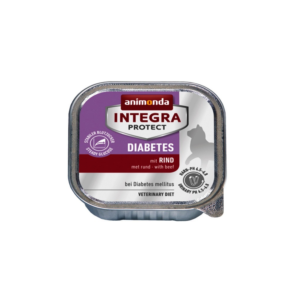 ANIMONDA INTEGRA CAT PROTECT DIABETES ΒΟΔΙΝΟ (ΣΥΣΚΕΥΑΣΙΑ 16x100gr)