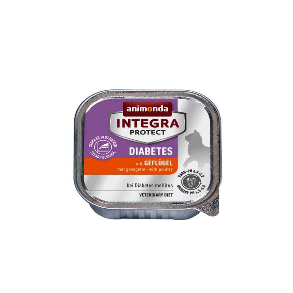 ANIMONDA INTEGRA CAT PROTECT DIABETES ΚΟΤΟΠΟΥΛΟ (ΣΥΣΚΕΥΑΣΙΑ 16x100gr)