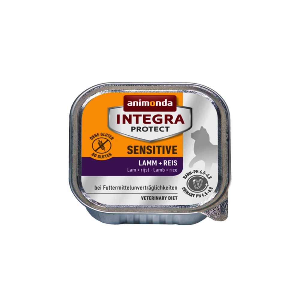 ANIMONDA INTEGRA CAT PROTECT SENSITIVE ΑΡΝΙ & ΡΥΖΙ (ΣΥΣΚΕΥΑΣΙΑ 16x100gr)