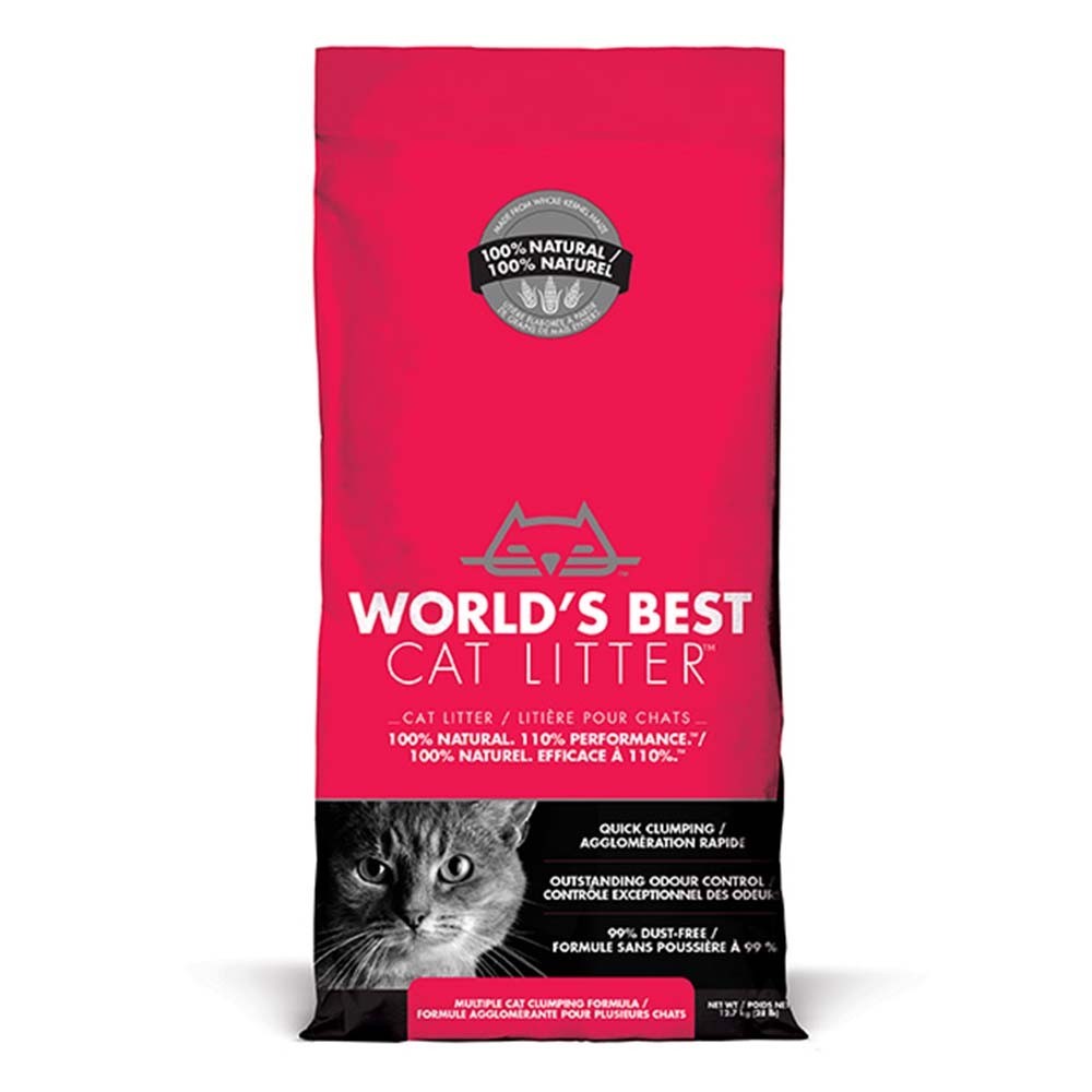 World's Best Cat Litter Multiple Cat Clumping Σειρά άμμου γάτας Original 12,7kg