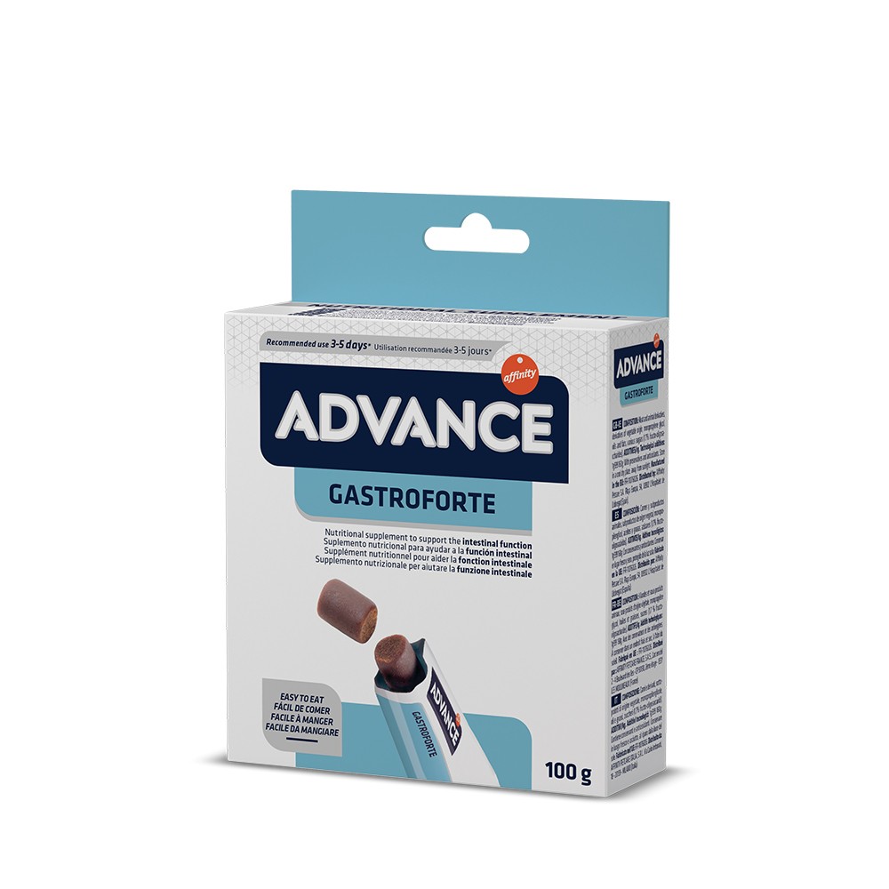ADVANCE Veterinary Diet Dog Snack Gastro Forte με γεύση κοτόπουλο 10x100gr