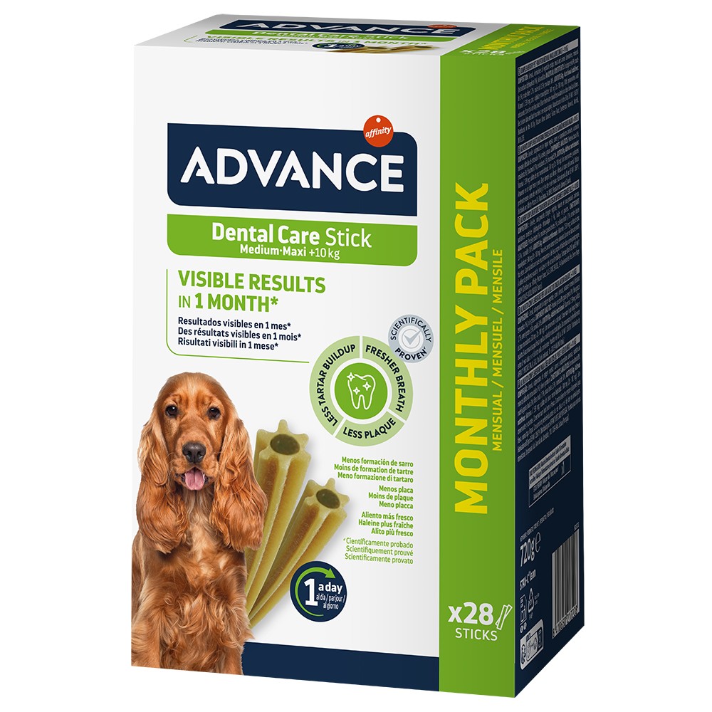 ADVANCE Dog Dental Care Stick Medium 4x720gr
