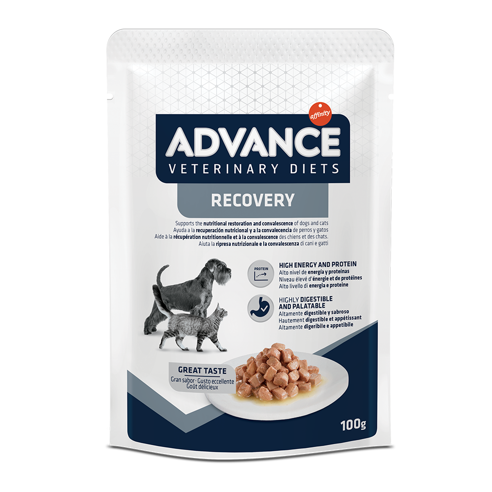 ADVANCE Veterinary Diet Dog & Cat Recovery με γεύση κοτόπουλο  11x100gr