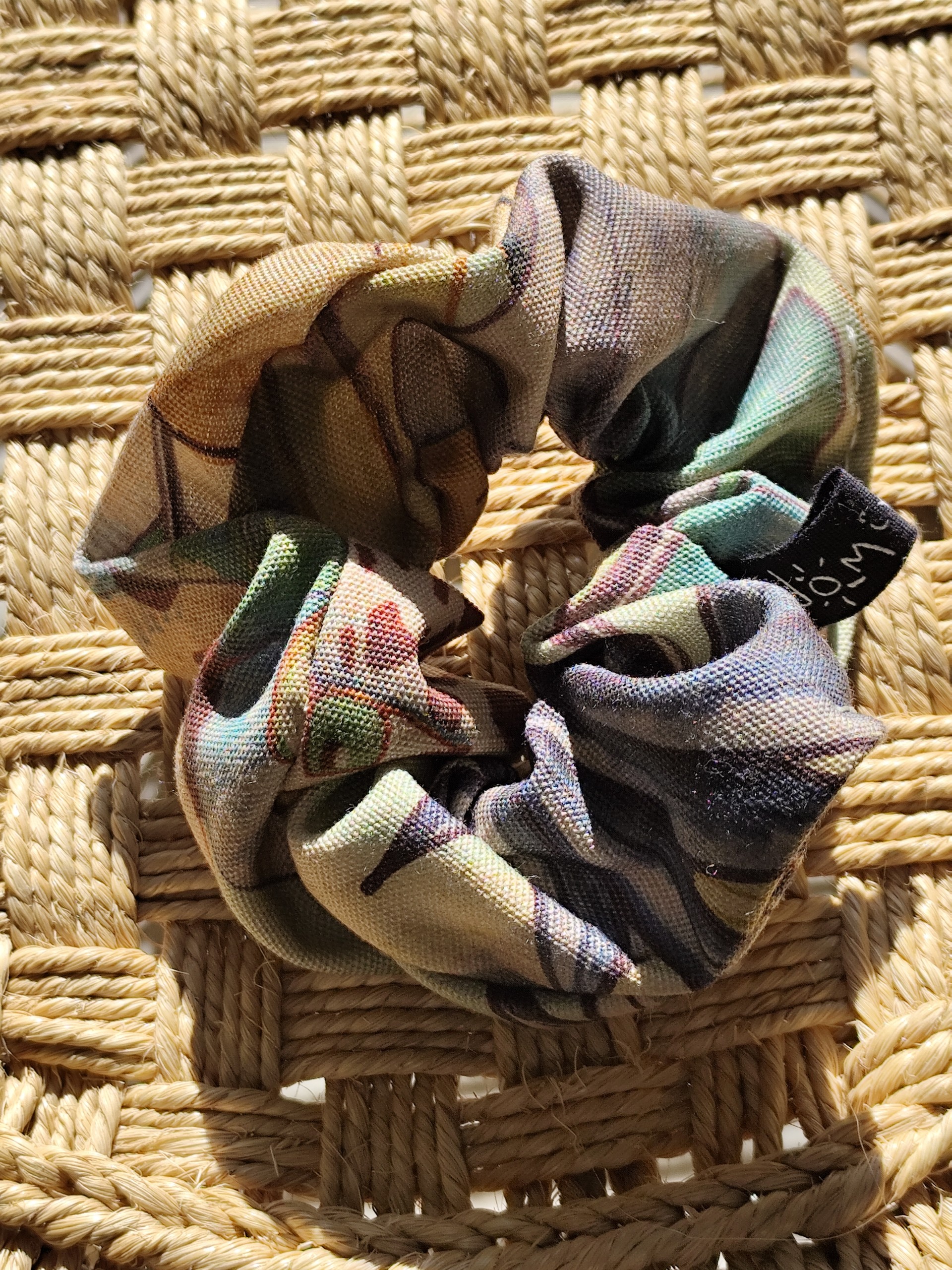 Handmade Color Scrunchie 01