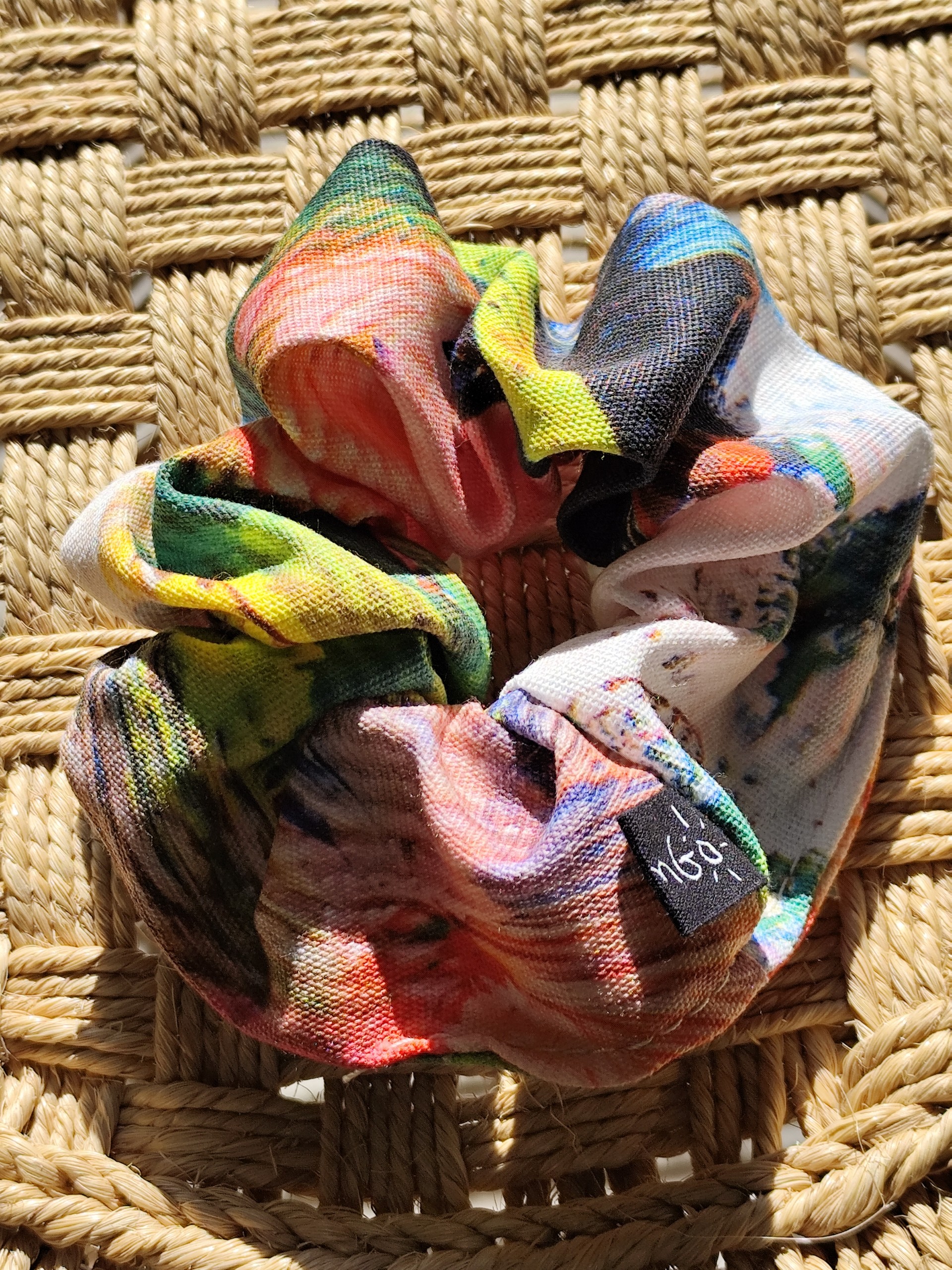 Handmade Color Scrunchie 03