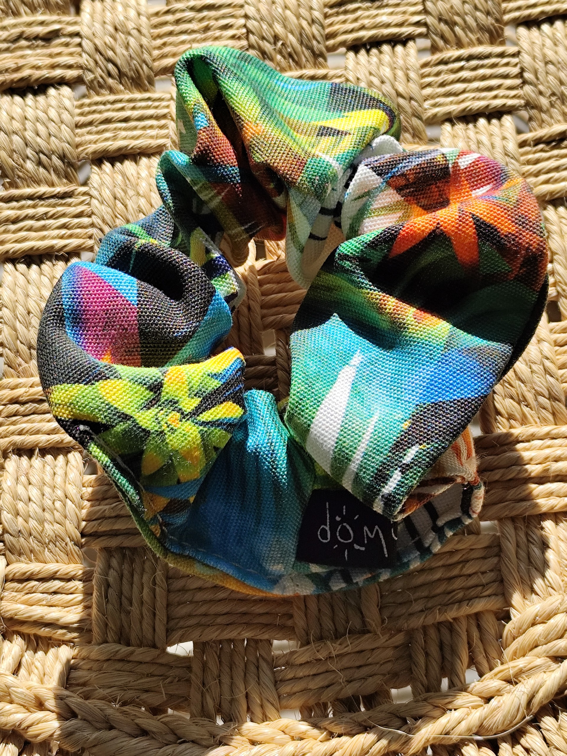 Handmade Color Scrunchie 04
