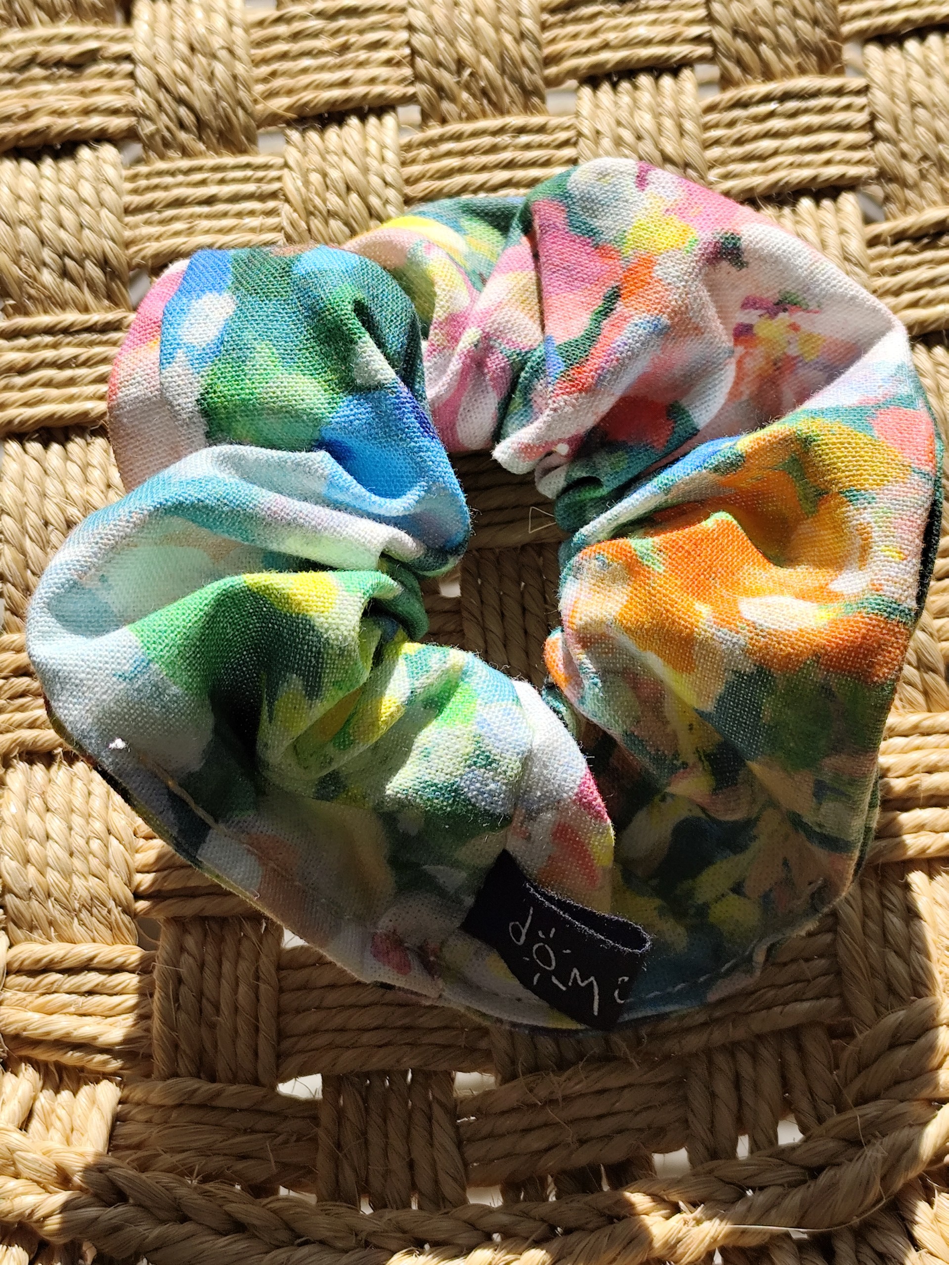 Handmade Color Scrunchie 08