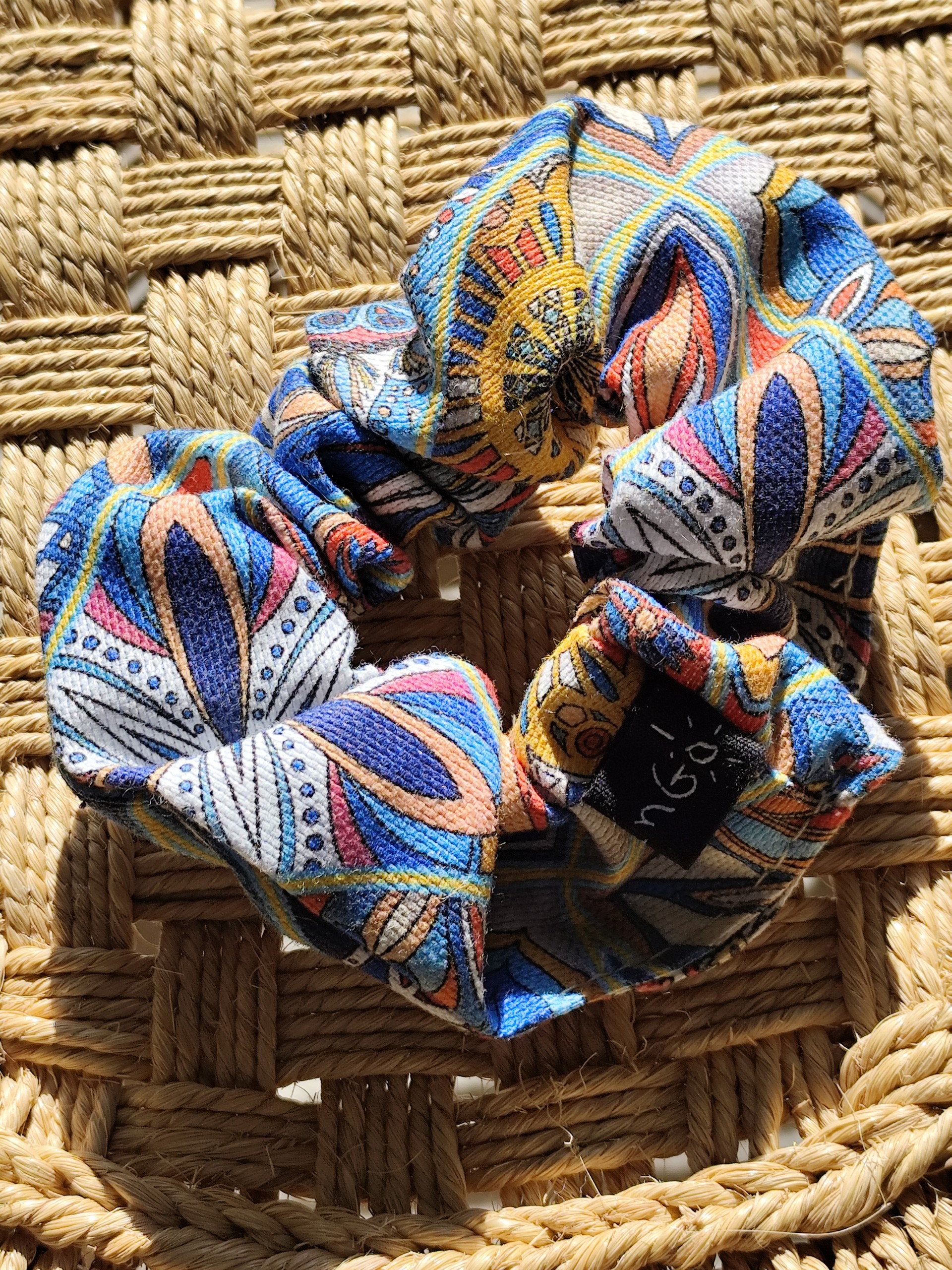 Handmade Color Scrunchie 09