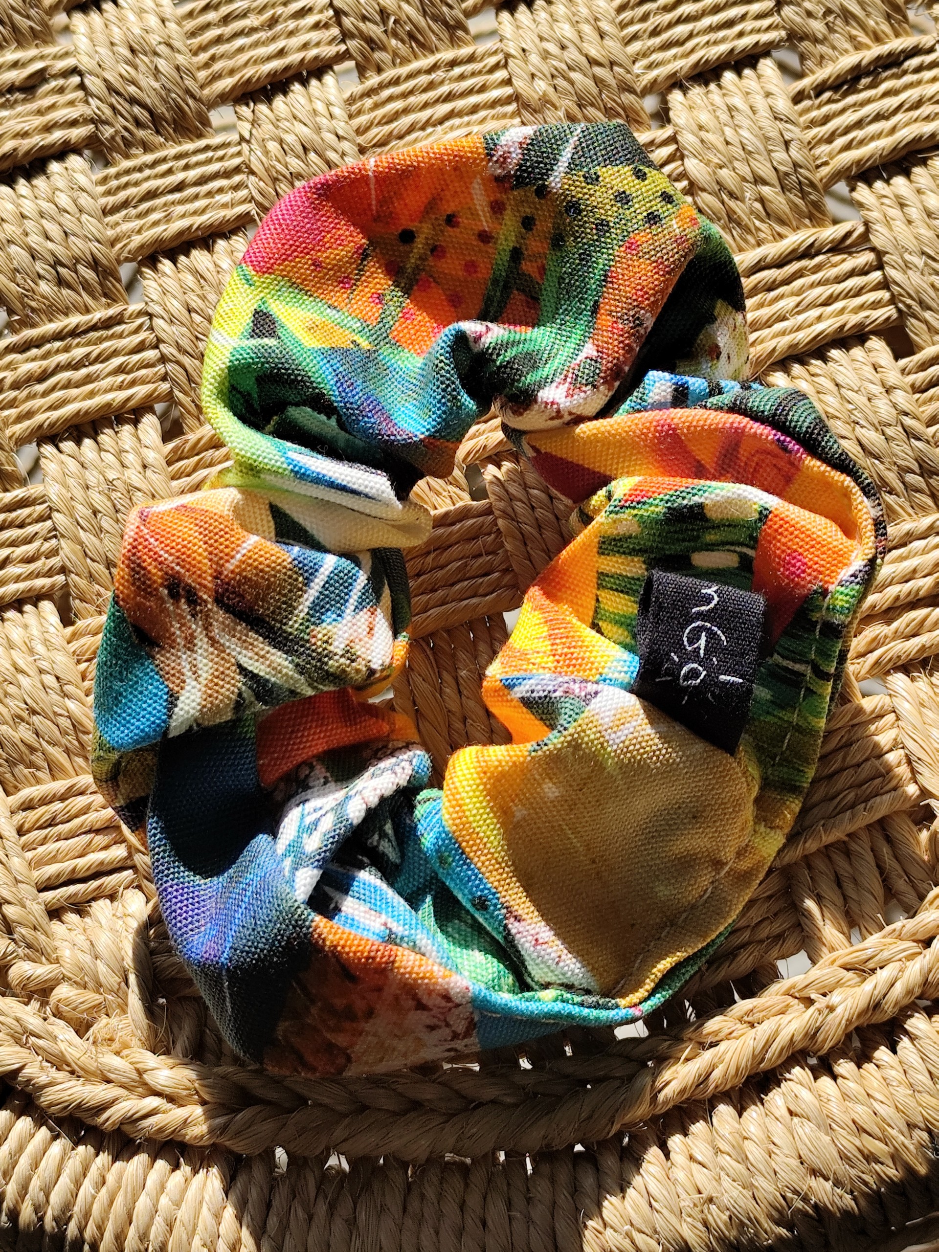 Handmade Color Scrunchie 19