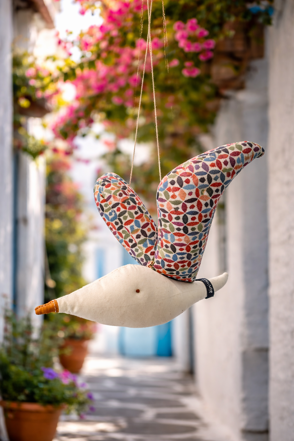 Rainbow Mosaic Bird – Διακοσμητικό Κρεμαστό