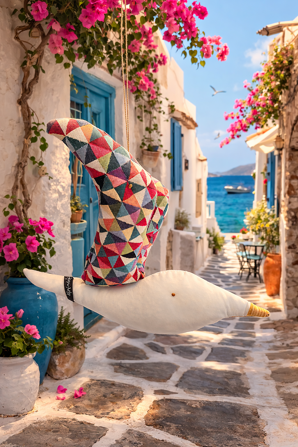 Geometric Harmony Bird – Διακοσμητικό Κρεμαστό