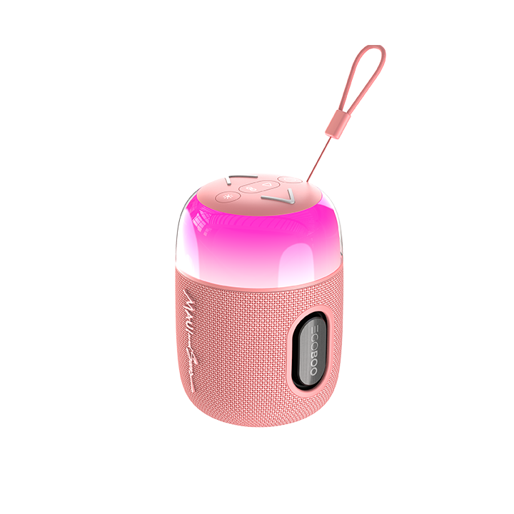Egoboo X MAUI BT LED Speaker Pulse, Pink