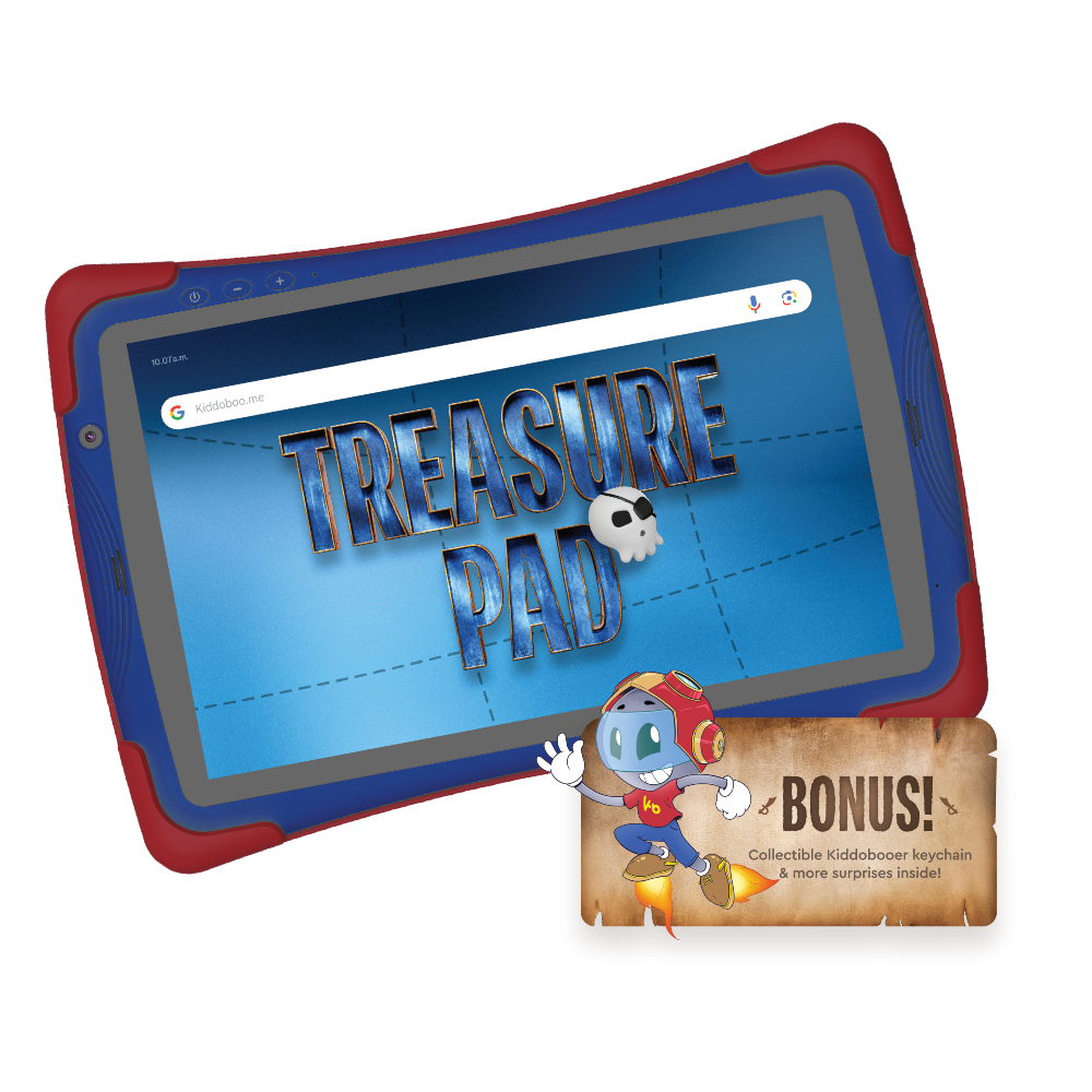 Kiddoboo Tablet TreasurePad + Kiddobooer figure