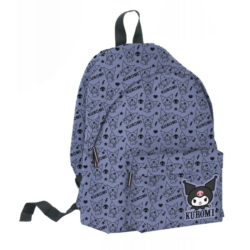 ΣΑΚΙΔΙΟ ΣΤΡΟΓΓΥΛΟ LILA PATTERN KUROMI