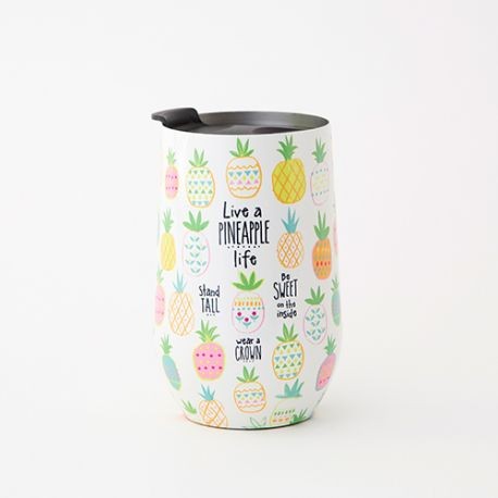 ΠΟΤΗΡΙ ΘΕΡΜΟΣ/ΚΑΠΑΚΙ 410ml A PINEAPPLE LIFE