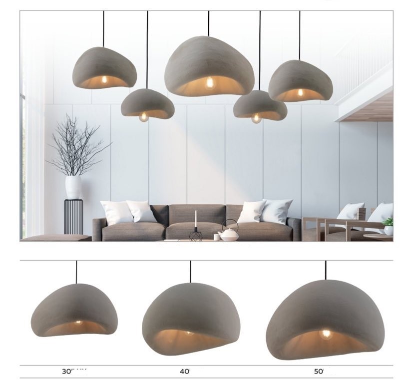 Μοντέρνο φωτιστικό fiberglass