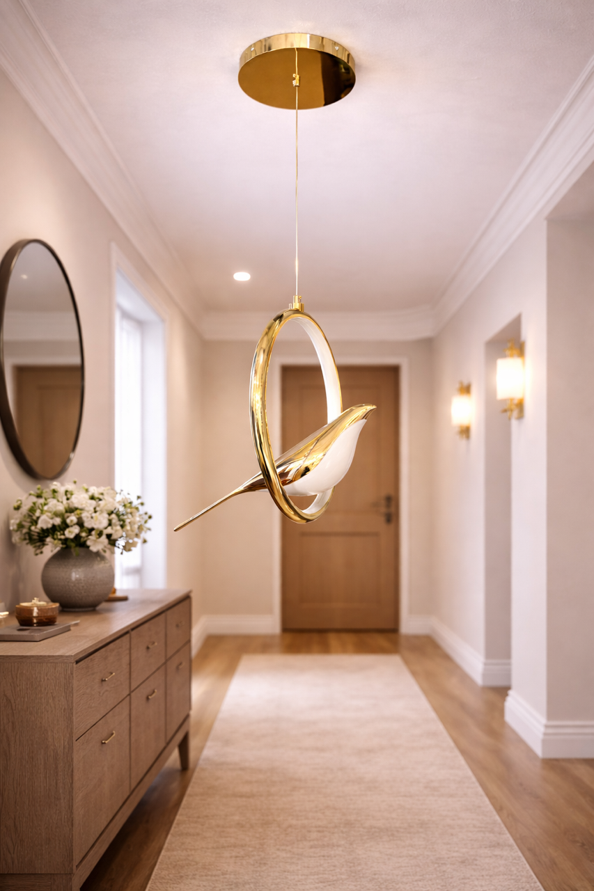 LED κρεμαστό φωτιστικό "bird"