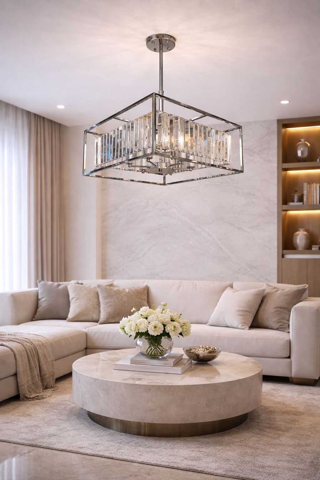 Φωτιστικό κρεμαστό "Crystal Box"