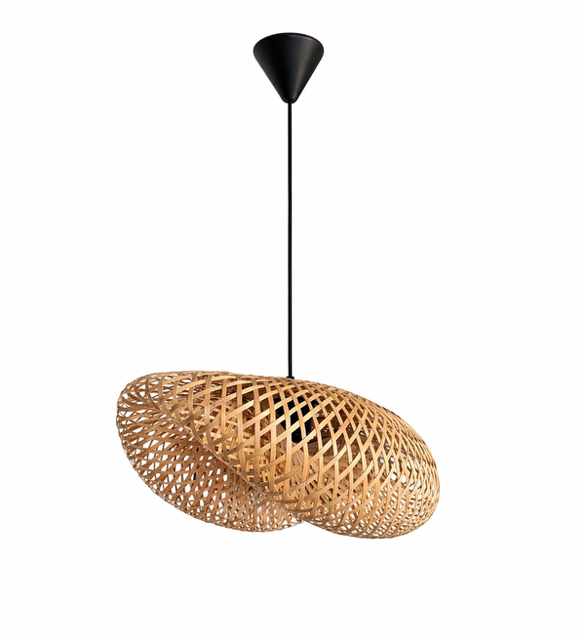 Κρεμαστό φωτιστικό "Snail Bamboo S"