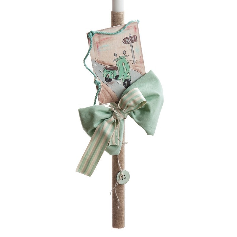 Λαμπάδα Βάπτισης Βέσπα