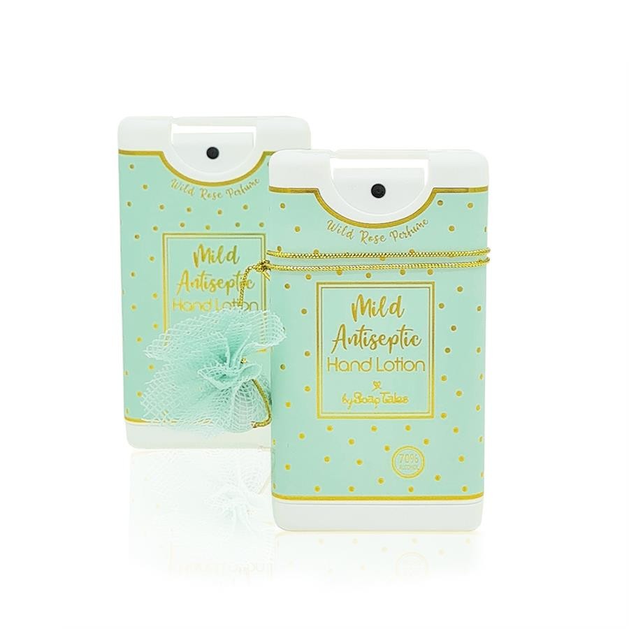 Άντισηπτικό χεριών βεραμάν χρυσό 35ml με μυρωδιά wild rose