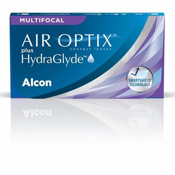 AIR OPTIX PLUS HYDRAGLYDE MULTIFOCAL (3 ΠΟΛΥΕΣΤΙΑΚΟΙ ΦΑΚΟΙ)