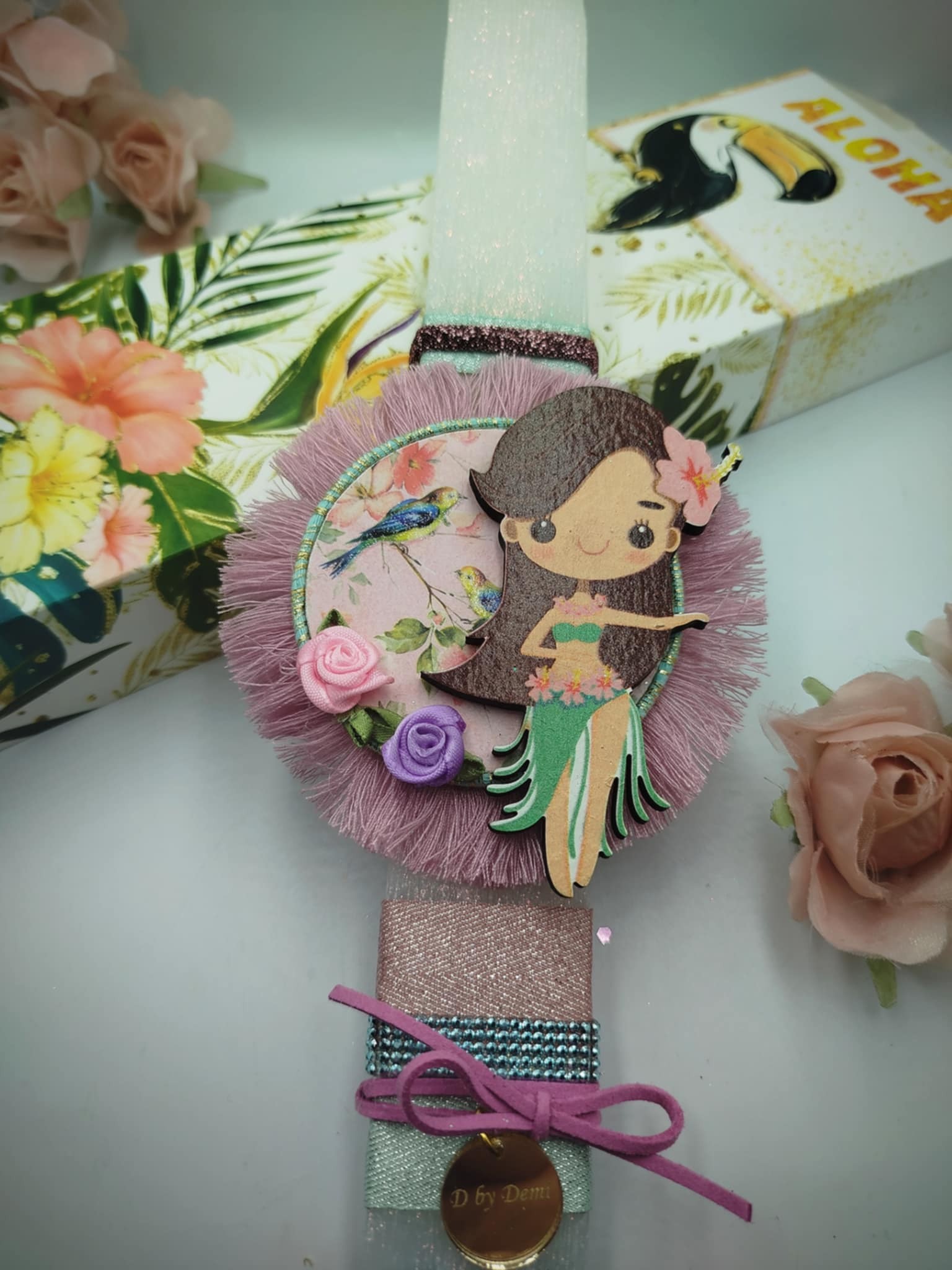 Λαμπάδα Aloha κορίτσι