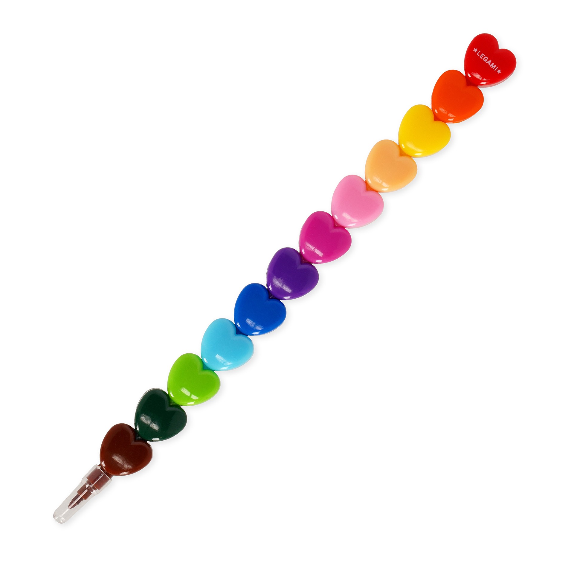 LEGAMI 12 ΣΤΟΙΒΑΖΟΜΕΝΑ CRAYONS - DREAM IN COLOUR - HEART
