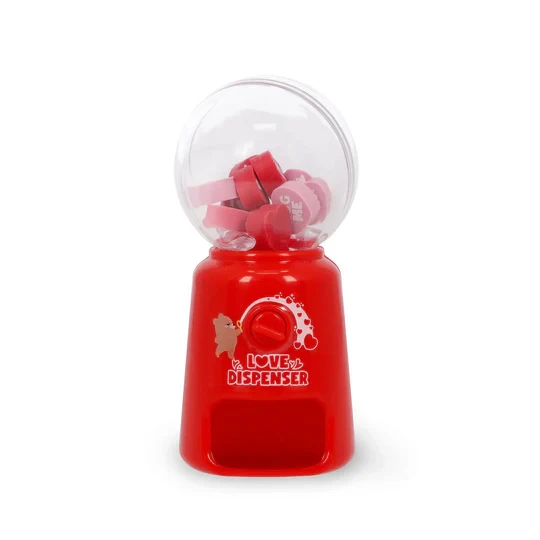Σετ Γόμες Legami Mini σε Dispenser Love Heart
