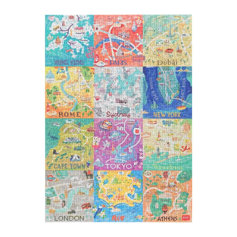 Παζλ 1000τμχ Legami Cities
