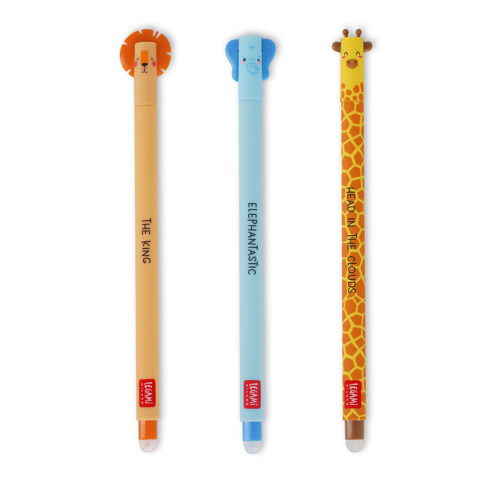 Σετ στυλό Legami Erasable Wild savannah