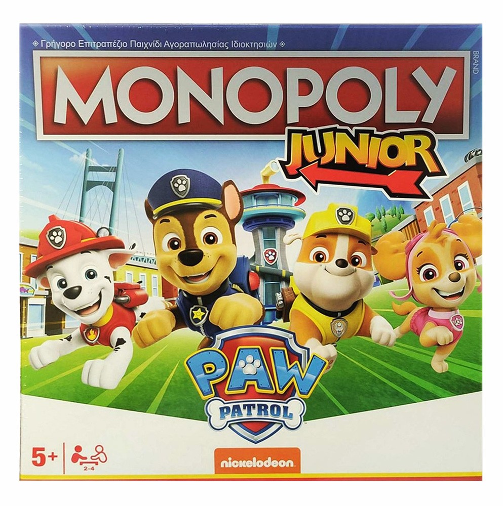 MONOPOLY Junior Paw Patrol