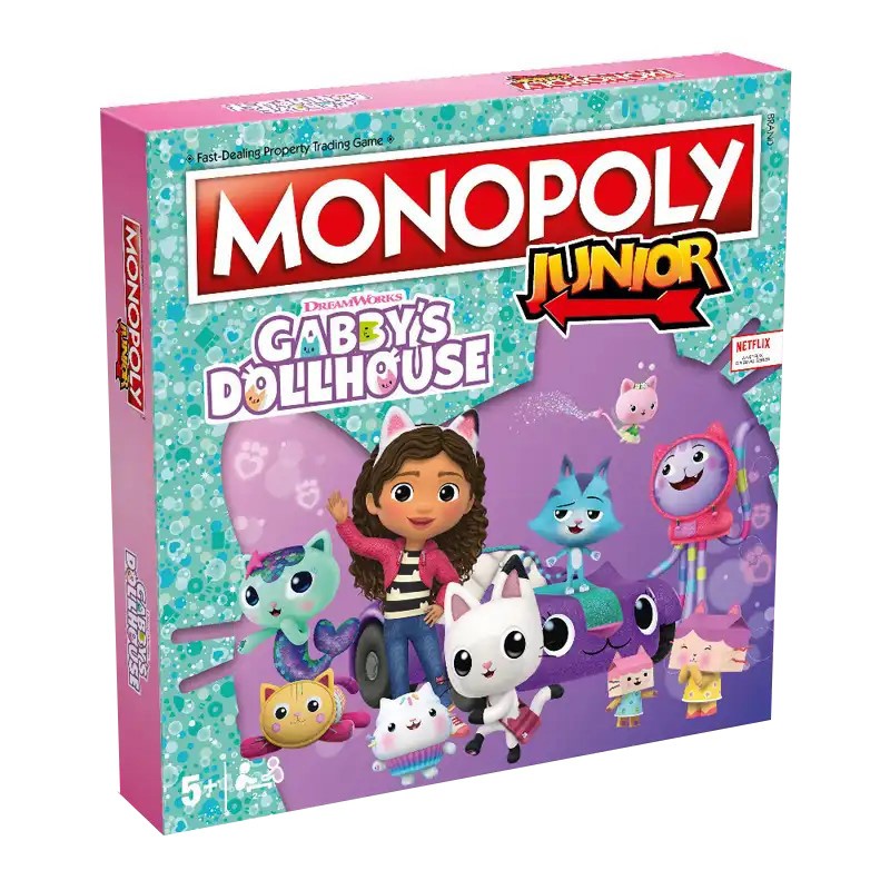 MONOPOLY Junior Gabbys Dollhouse