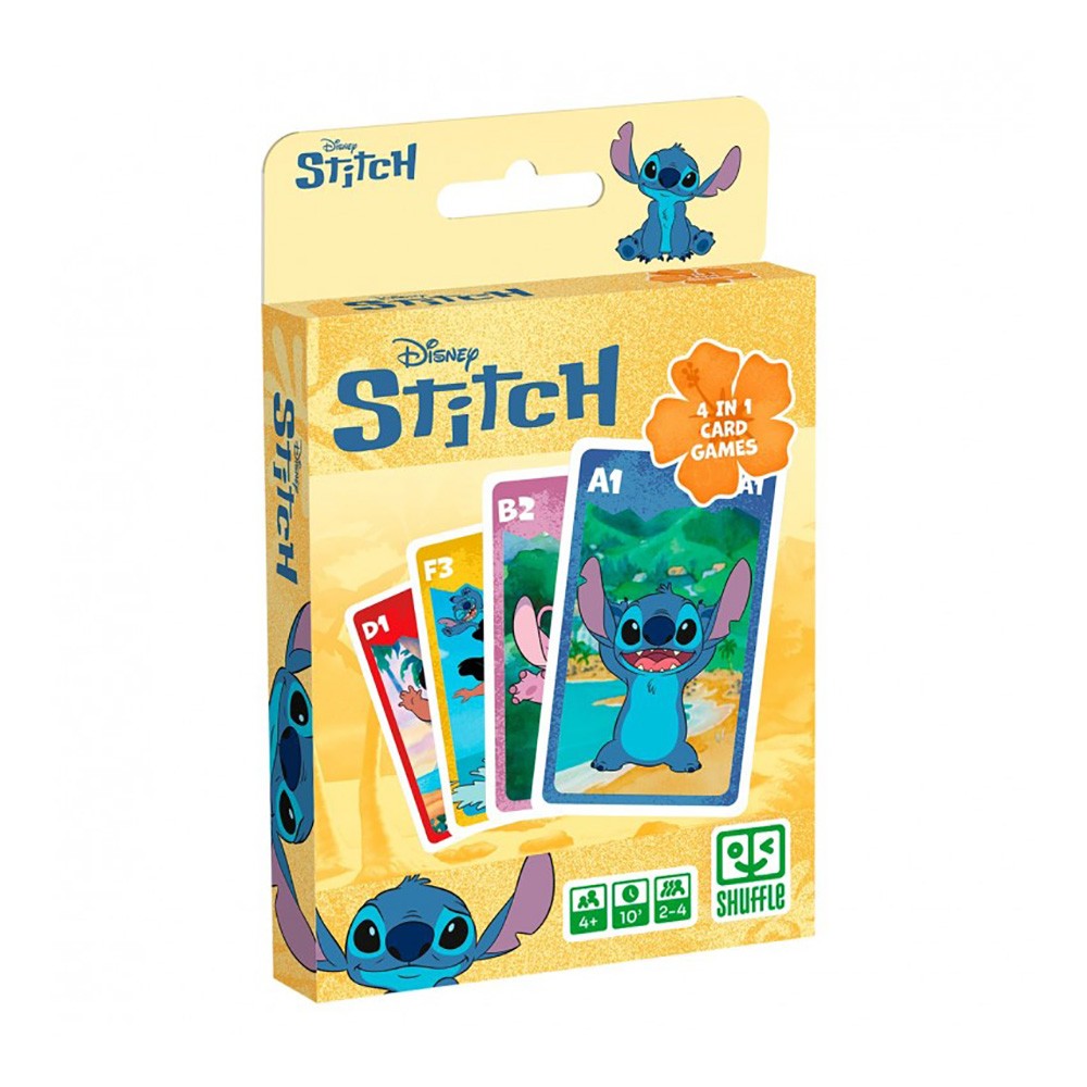 ΕΠΙΤΡΑΠΕΖΙΟ ΚΑΡΤΩΝ SHUFFLE FUN - STITCH 