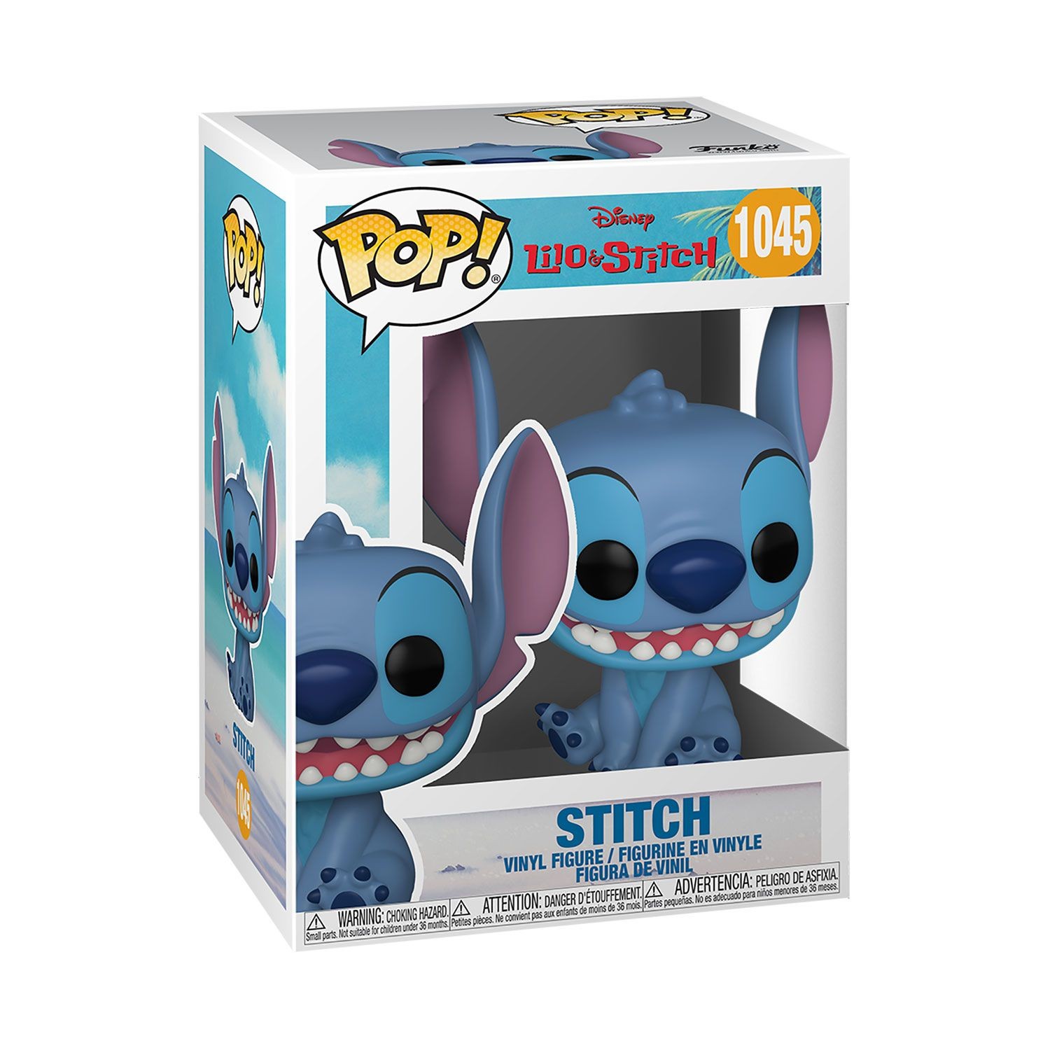 FUNKO POP Disney Stitch Smiling Seated #1045