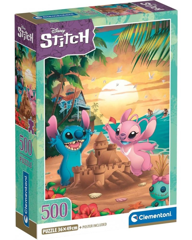 Clementoni puzzle Stitch 500 κομματια