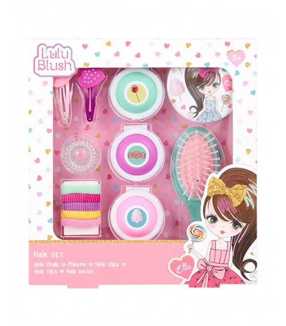 ΠΑΙΔΙΚΟ ΣΕΤ ΑΞΕΣΟΥΑΡ ΜΑΛΛΙΩΝ CREATE IT! LULU BLUSH HAIR SET 