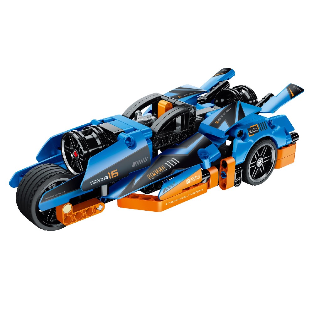 Mechanical Master Pull Back Racing Car 202 pcs 5816