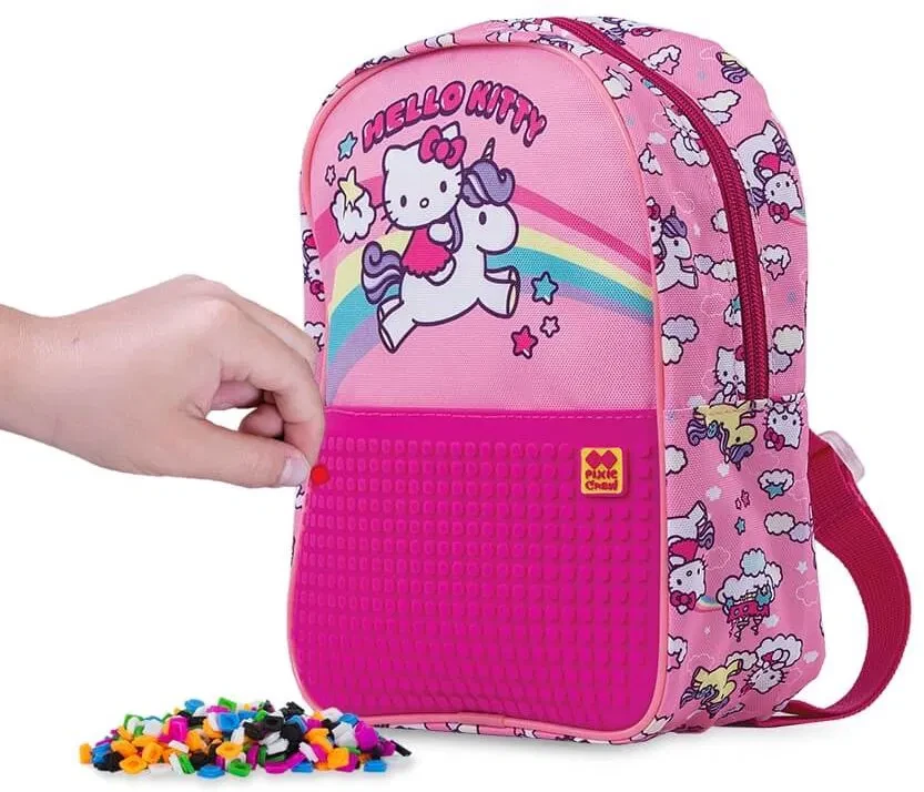 Pixie Crew παιδικό σακίδιο Hello Kitty pink