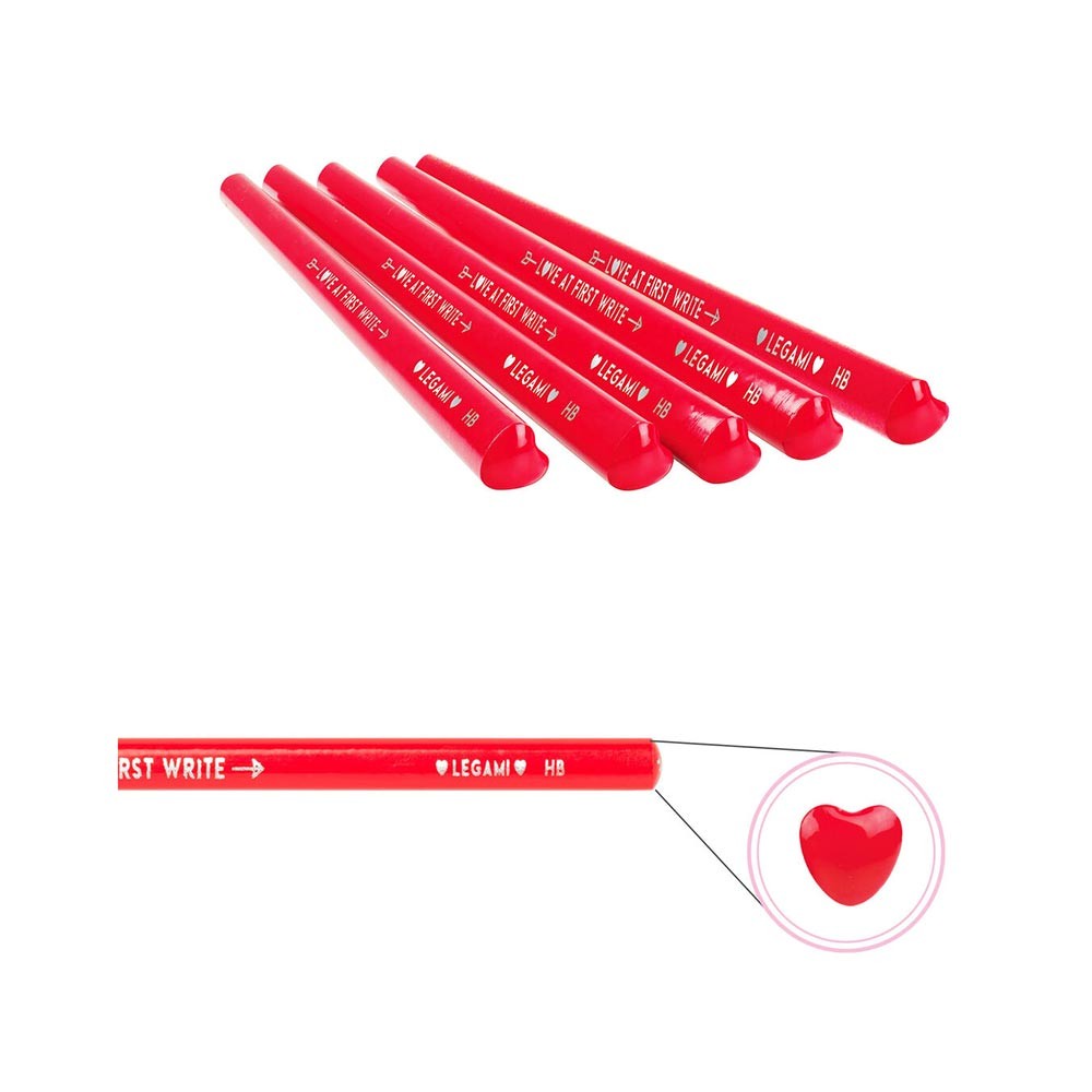 Legami Μολύβι σε Σχήμα Καρδιάς Love at First Write